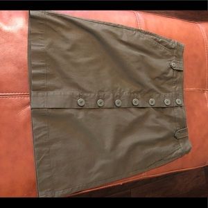 Talbots women’s 8 sage skirt